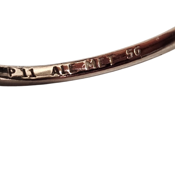 Pandora Rose Gold Chevron CZ Ring Size 56 US 7.5 - Picture 5 of 5